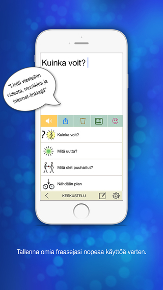 【免費教育App】Predictable Suomi - tekstipohjainen kommunikointisovellus-APP點子