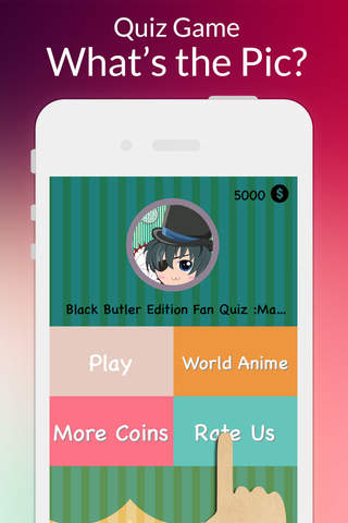 Black Butler Edition Fan Quiz :Manga Trivia Game Free screenshot 2