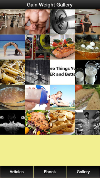 【免費書籍App】Gain Weight Guide - The Guide To Building Muscles for The Skinny Guy!-APP點子