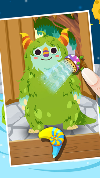 【免費遊戲App】My Little Monster Care Salon: Bath & Dress Up Toddlers Training Game-APP點子