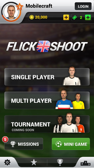 【免費遊戲App】Flick Shoot UK-APP點子