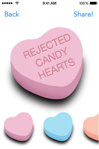 Rejected Candy Hearts screenshot 2
