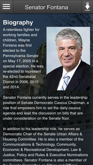 Senator Fontana