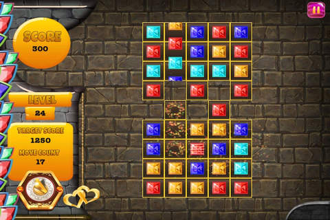 Miner Match Mania Diamond Jewel - Treasure Craze FREE screenshot 2