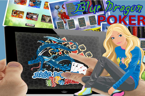 Blue Dragon Pro – Amazing Video Poker Game screenshot 3