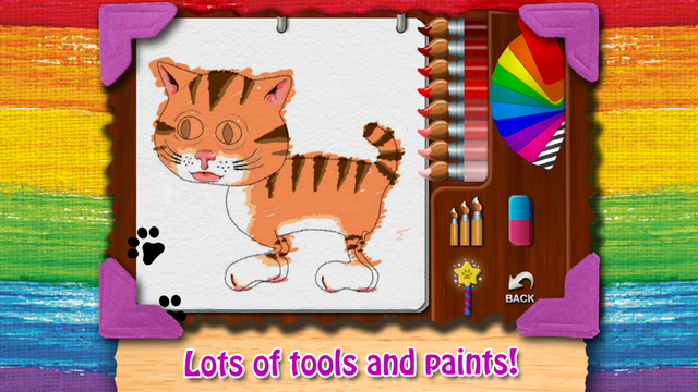 【免費娛樂App】Paint My Cat Free-APP點子