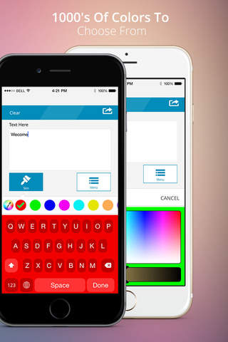 My Funky Color Emoji Keyboard App screenshot 2