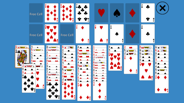 【免費遊戲App】Solitaire FreeCell Two Decks-APP點子