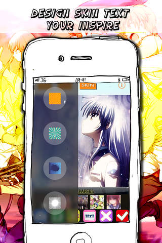 CCMWriter - Manga & Anime Studio Design Text and Photo Camera  Angel Beats! screenshot 4