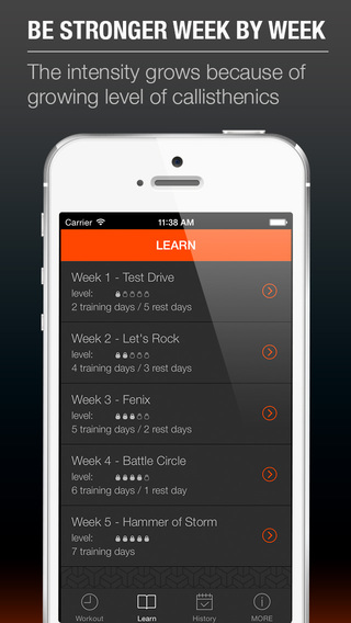 【免費健康App】Weekly Workout - your training schedule in a week with hiit sport exercise fitness-APP點子