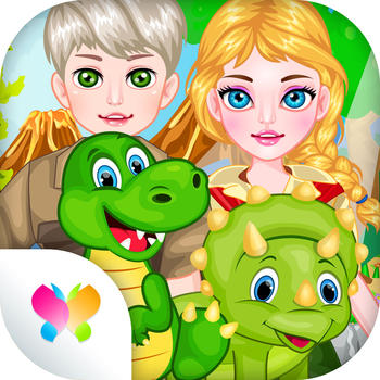 Alicia and Bradley Jurassic Dino Care LOGO-APP點子