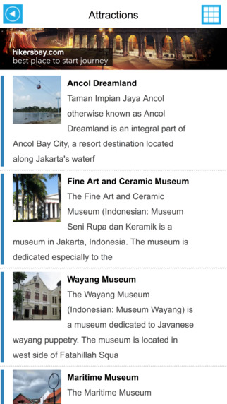 【免費旅遊App】Jakarta (Indonesia) Offline GPS Map & Travel Guide Free-APP點子