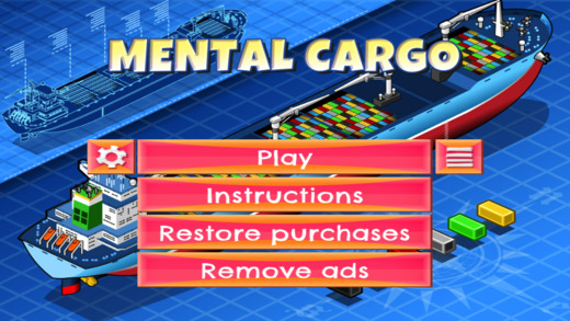 Mental Cargo - FREE - Slide Rows And Match Freight Containers Puzzle Game