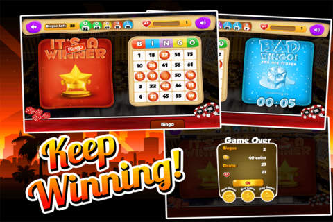 Bingo Heat - Real Vegas Odds With Multiple Daubs screenshot 3