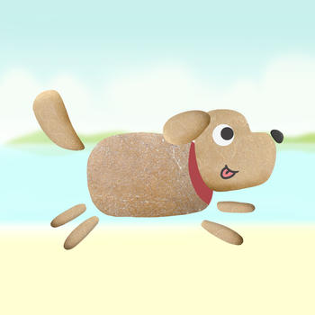 Labo Pebble Art - Make crafts with stones and play games with your artwork 教育 App LOGO-APP開箱王