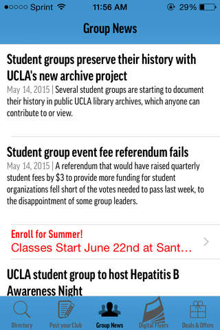 Bruin Pages: The Student Group Network of UCLA screenshot 4