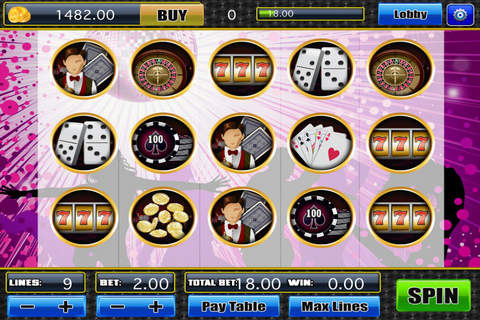 Spin & Win Sexy Alice in Wonderland Jackpot Slots Top Casino Games Free screenshot 3