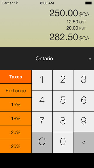 Sales Taxes Canada