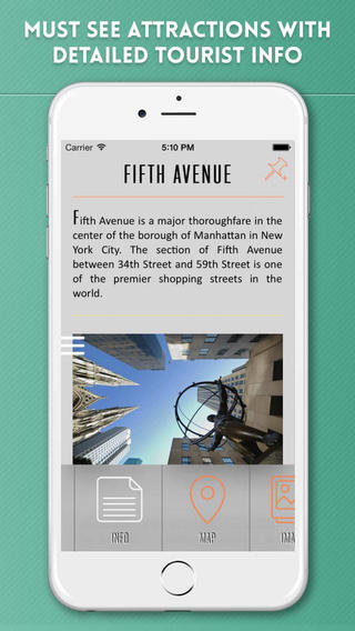 【免費旅遊App】New York City Travel Guide with Offline Street and Metro Maps-APP點子