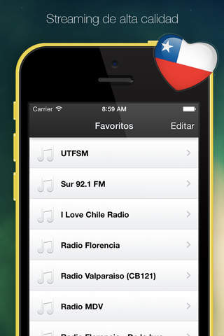 Radio Chile - Lite screenshot 2