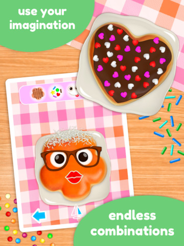 【免費遊戲App】Donut Maker Deluxe - Dessert Cooking Games for Kids-APP點子