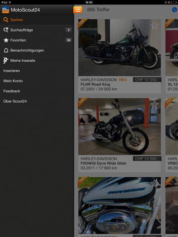 【免費商業App】MotoScout24 Schweiz: Der Motorradhandel für Motorräder und Roller-APP點子