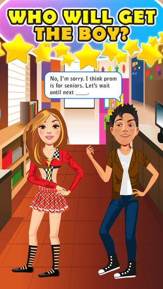 【免費遊戲App】My Teen Life Campus Gossip Story - Social Episode Dating Game Pro-APP點子