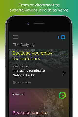 AllSay - Influence the news that affects your local community and interests screenshot 2