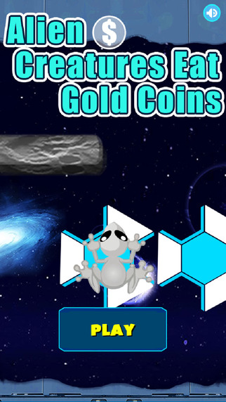 Alien Creatures Eat Gold Coins