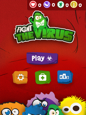 【免費遊戲App】Fight The Virus-APP點子