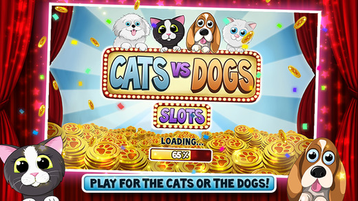 【免費遊戲App】Cats vs Dogs Slots-APP點子