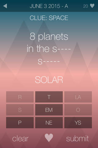 Daily Word Puzzles screenshot 3