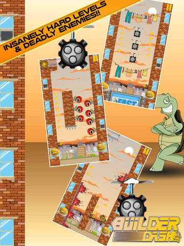 【免費遊戲App】Builder Dash: Building runner!-APP點子