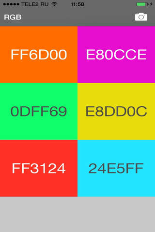 Phone Camera Color Pick – Code Detector screenshot 4
