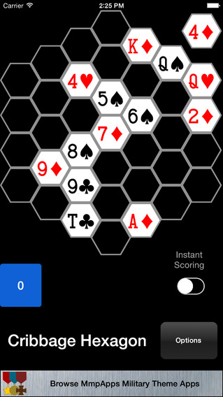 Cribbage Hexagon