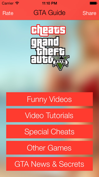 GTA Cheats - Guide for Grand Theft Auto 5 Ultimate Edition