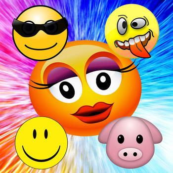 Smiley Emoji - Animated Emoticon Gif, Symbol Keyboard, Cool Pic Icons LOGO-APP點子