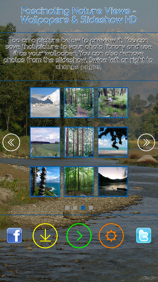 【免費娛樂App】Fascinating Nature Views - Wallpapers & Slideshow HD-APP點子