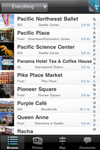 Seattle Essential Guide screenshot 2