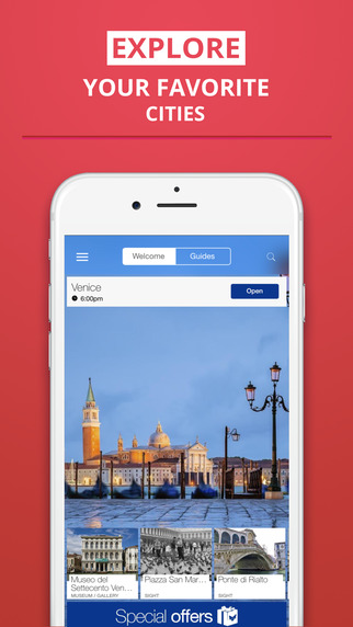 Venice - your travel guide with offline maps from tripwolf guide for sights restaurants and hotels