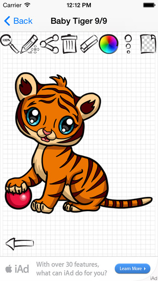 【免費遊戲App】Learn How To Draw : Nice Anime Animals-APP點子