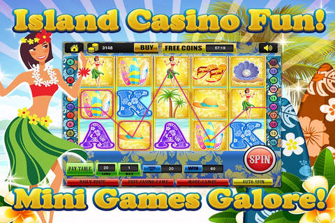 Ace Beach Vacation Slots Casino - Big Island Extreme Jackpot Slot Machine Games Free screenshot 3