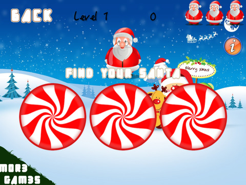 【免費遊戲App】Where's My Santa Claus ?-APP點子