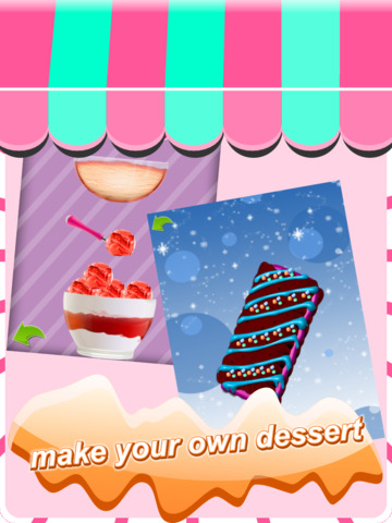 【免費遊戲App】Frozen Dessert Ice Cream Maker: Play Make & Cook Snow Cone, Sundae, Ice Pops Free Game-APP點子