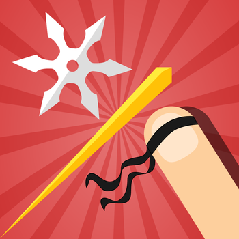 Ninja Pong - Become a shuriken master! LOGO-APP點子