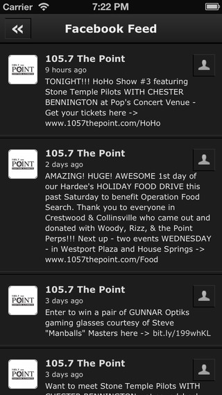 【免費音樂App】105.7 The Point  Everything Alternative-APP點子