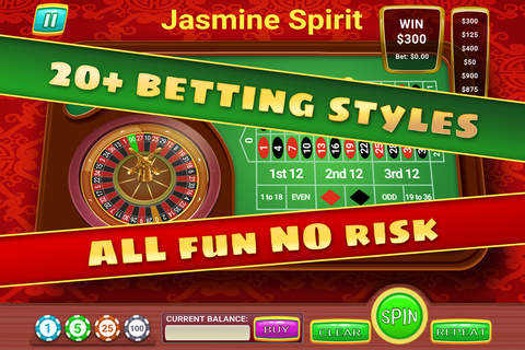 Jasmine Spirit Chinese Roulette - FREE - Exotic Dream Vegas Casino Game screenshot 4