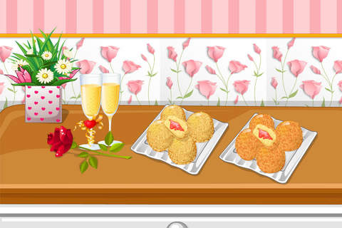 Strawberry Cheesecake Donuts—— Castle Food Making、Western Recipe screenshot 4