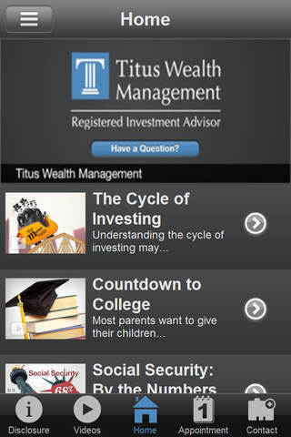 Titus Wealth Managment screenshot 2