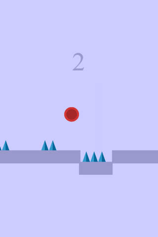 Super Bouncing Red Ball - Avoid The Spikes (Pro) screenshot 4